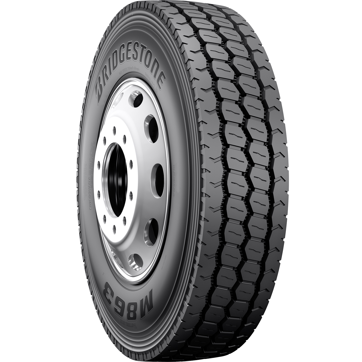 LLANTA NUEVA 11R24.5 BRIDGESTONE/MODELO M863